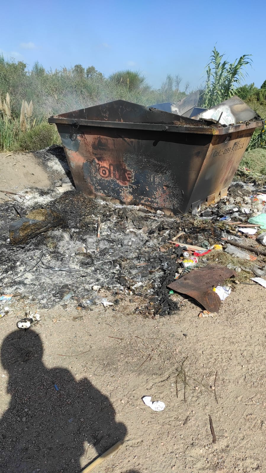 Incendiaron volquetas en Delta El Tigre