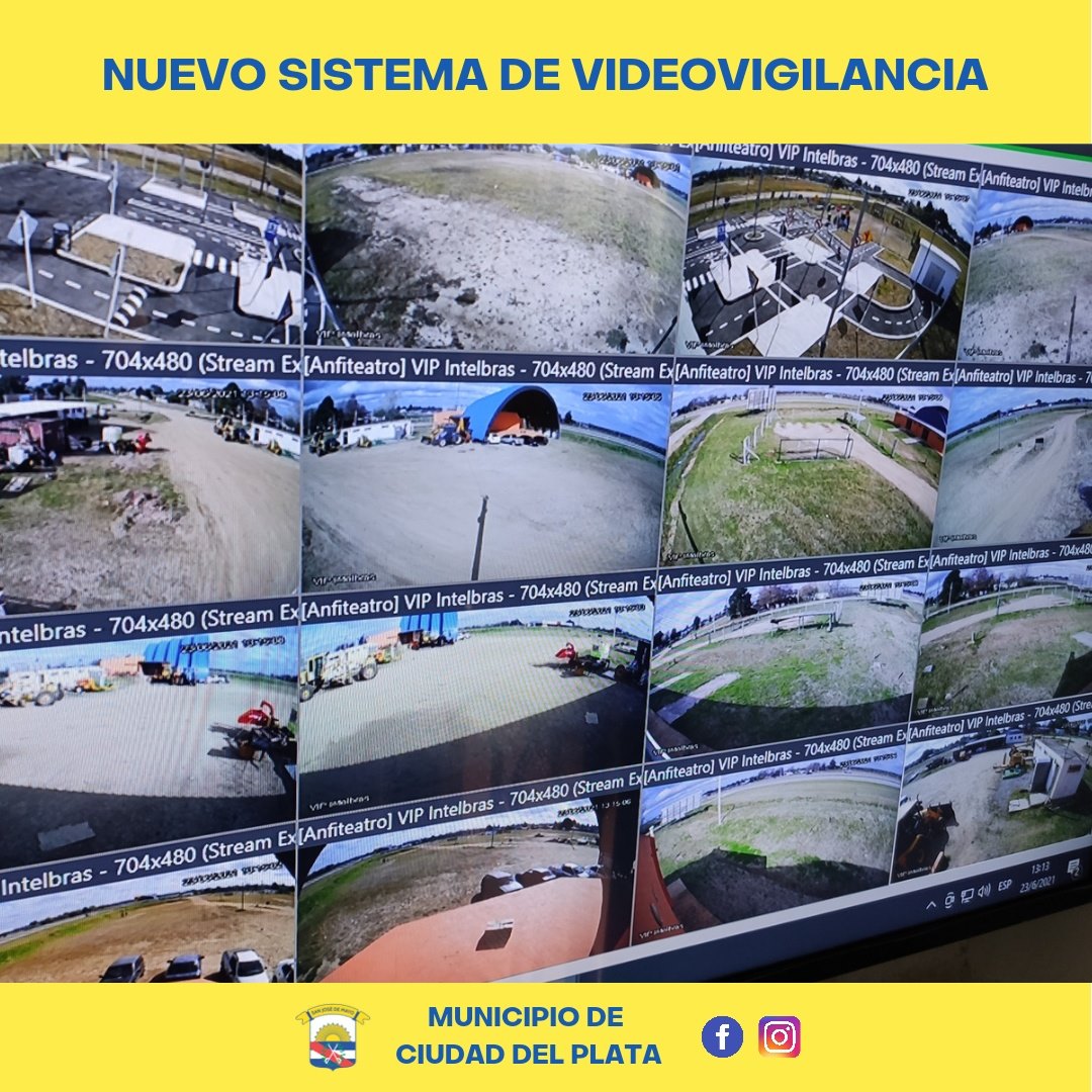 Municipio instaló sistema de videovigilancia