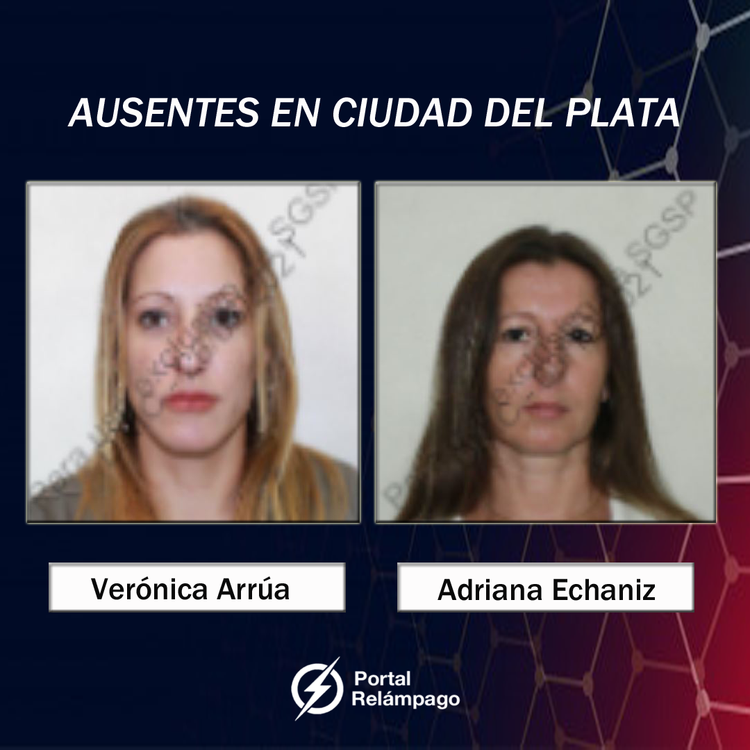 Buscan a dos mujeres ausentes en Ciudad del Plata