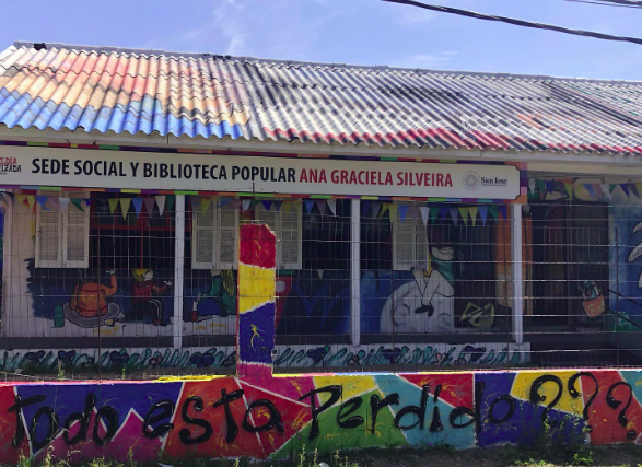 Rebeldía Organizada reabrió su biblioteca en la zona de Delta del Tigre