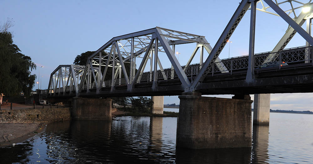 Delincuentes robaron 400 metros de cable desde el puente del Río Santa Lucía