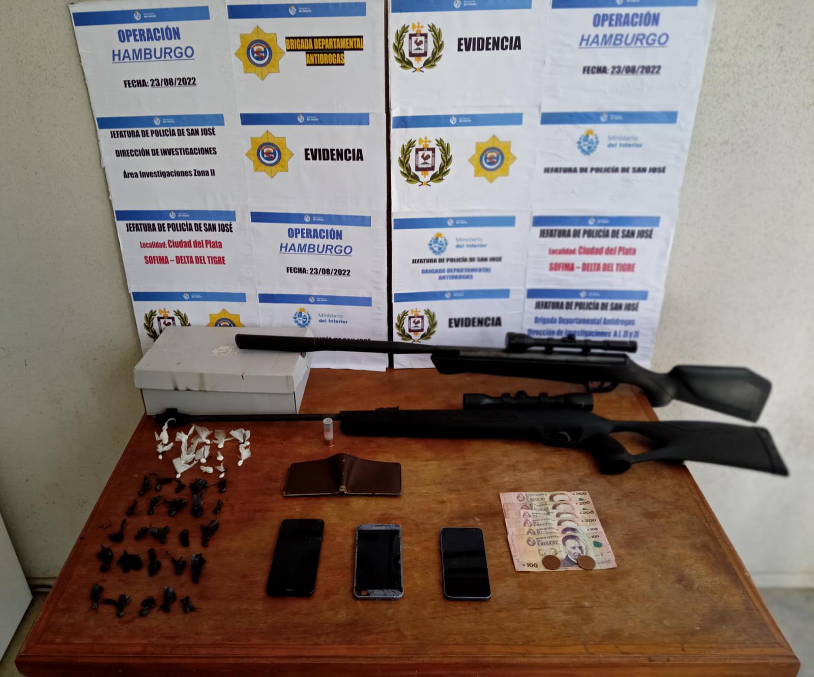 Un joven fue condenado por tráfico y porte de armas en Delta del Tigre