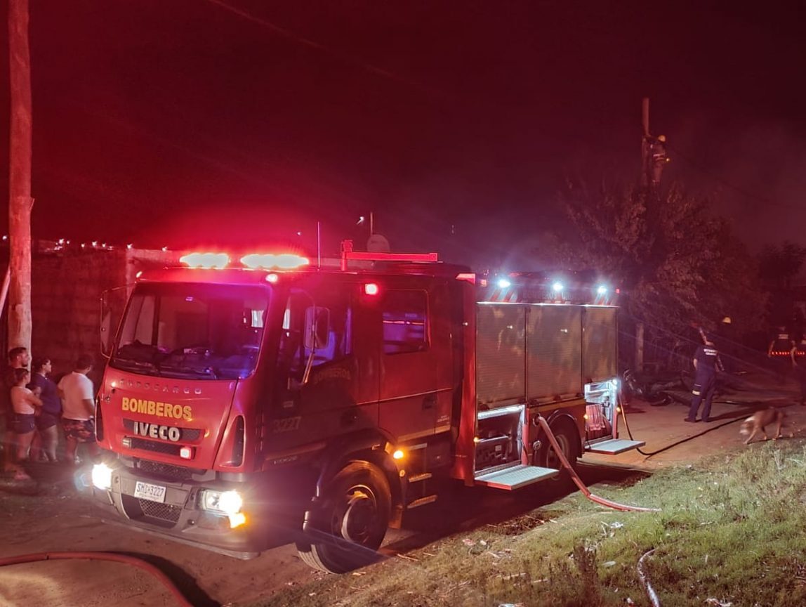 Investigan un presunto incendio intencional en una vivienda de Delta del Tigre