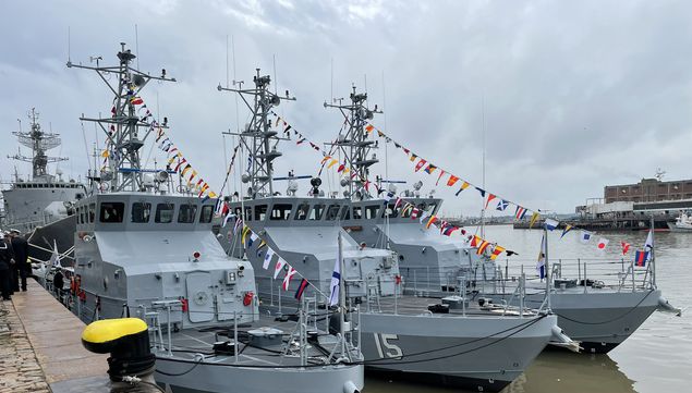 Llegaron al Uruguay tres barcos guardacostas donados por Estados Unidos