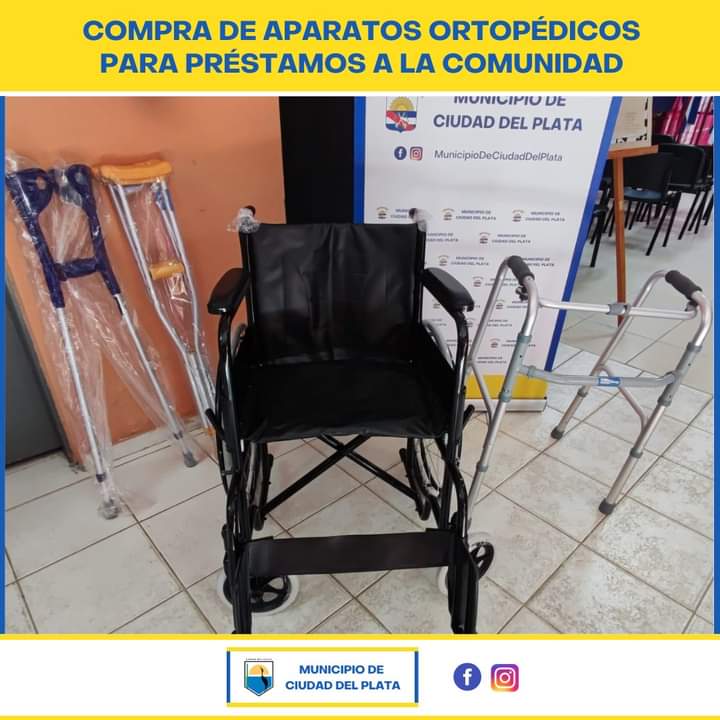 Municipio de CDP adquirió aparatos ortopédicos para prestar a la población