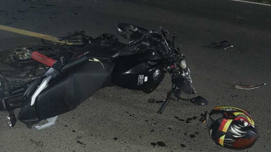 Un motociclista con graves lesiones tras colisionar con una camioneta en Ciudad del Plata
