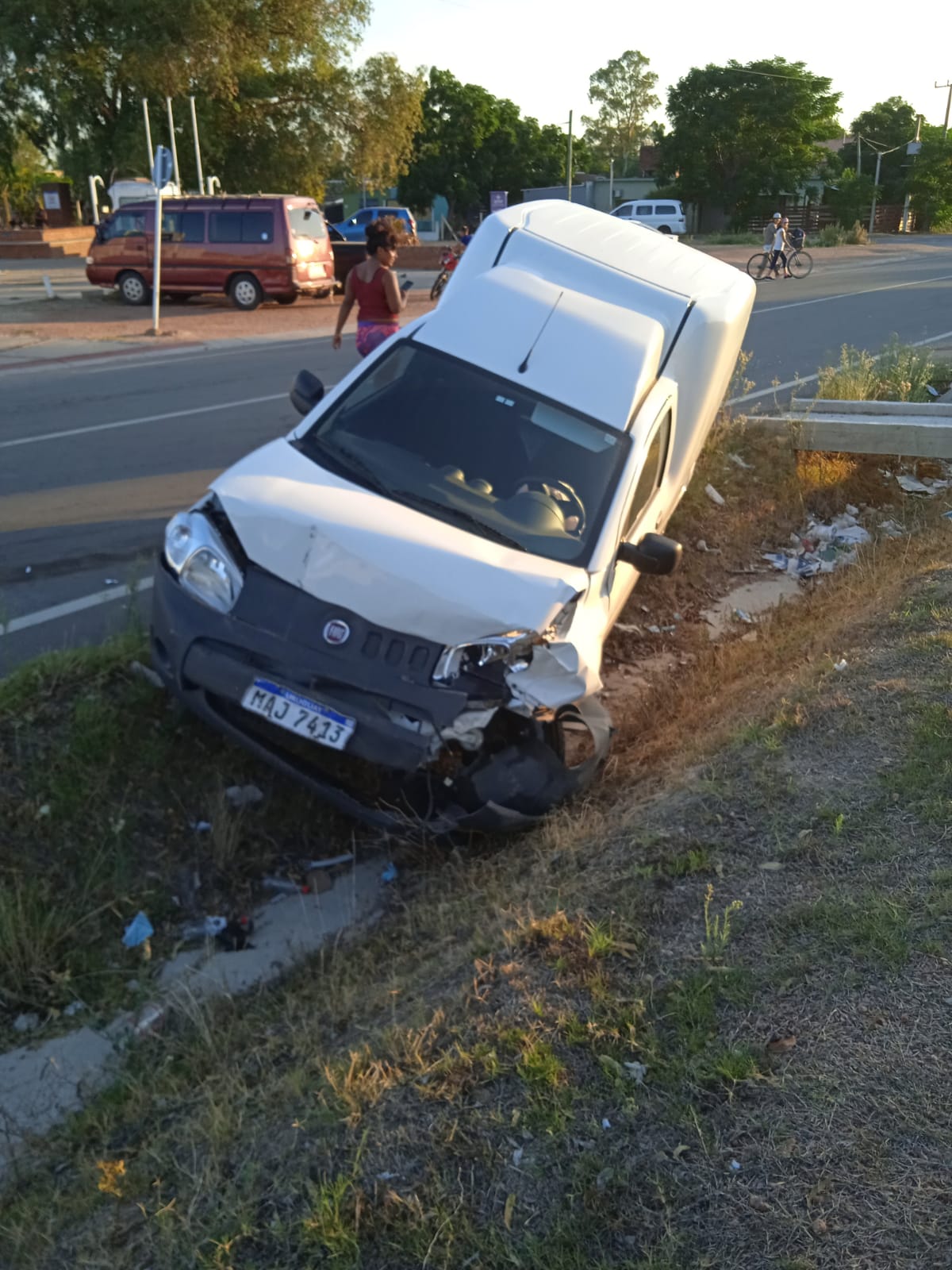 ‘Libertad a prueba’ para sujeto que destrozó la camioneta de otro en Ciudad del Plata