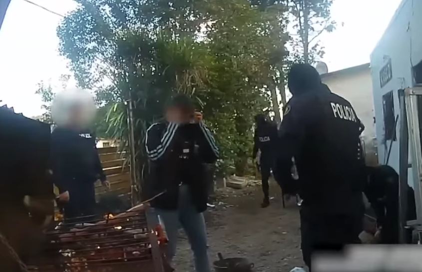 Operación «Narón» : Allanaron una boca de drogas ubicada en Playa Pascual