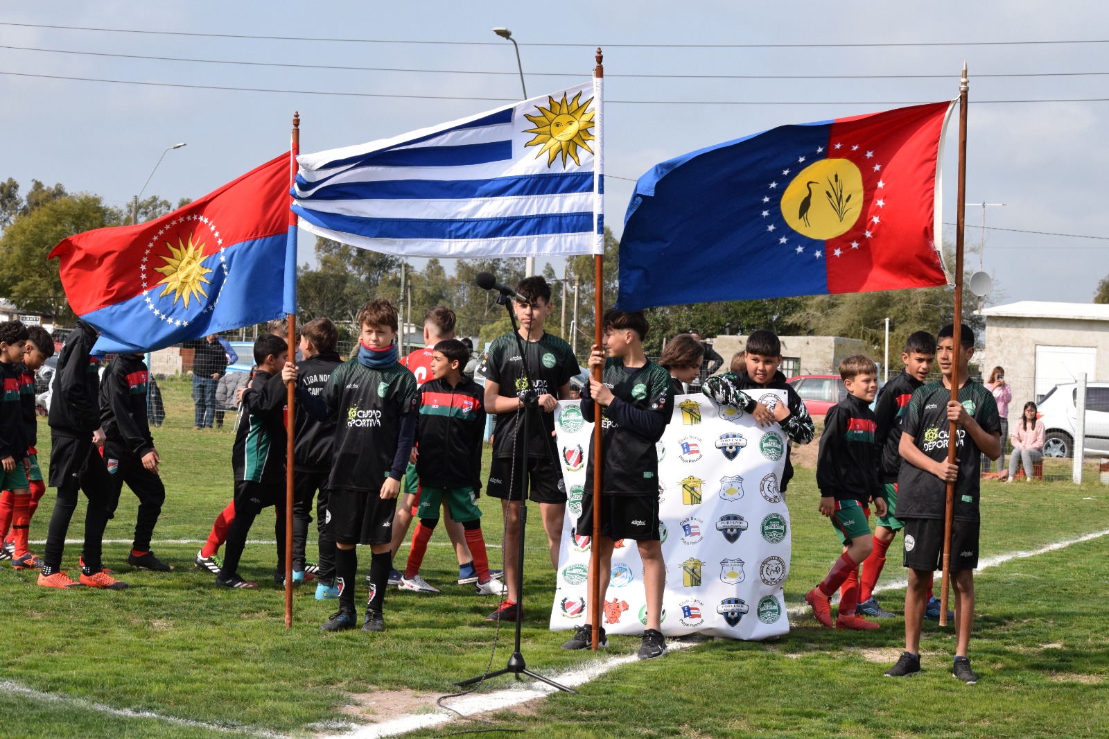 Una fiesta del fútbol infantil se vivió en Ciudad del Plata, con la llegada del Campeonato de Selecciones
