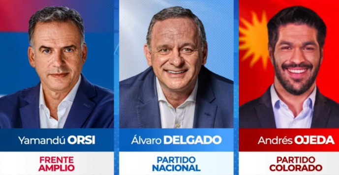 Internas : Ganaron Orsi en el Frente Amplio, Delgado en el Partido Nacional y Ojeda en el Partido Colorado