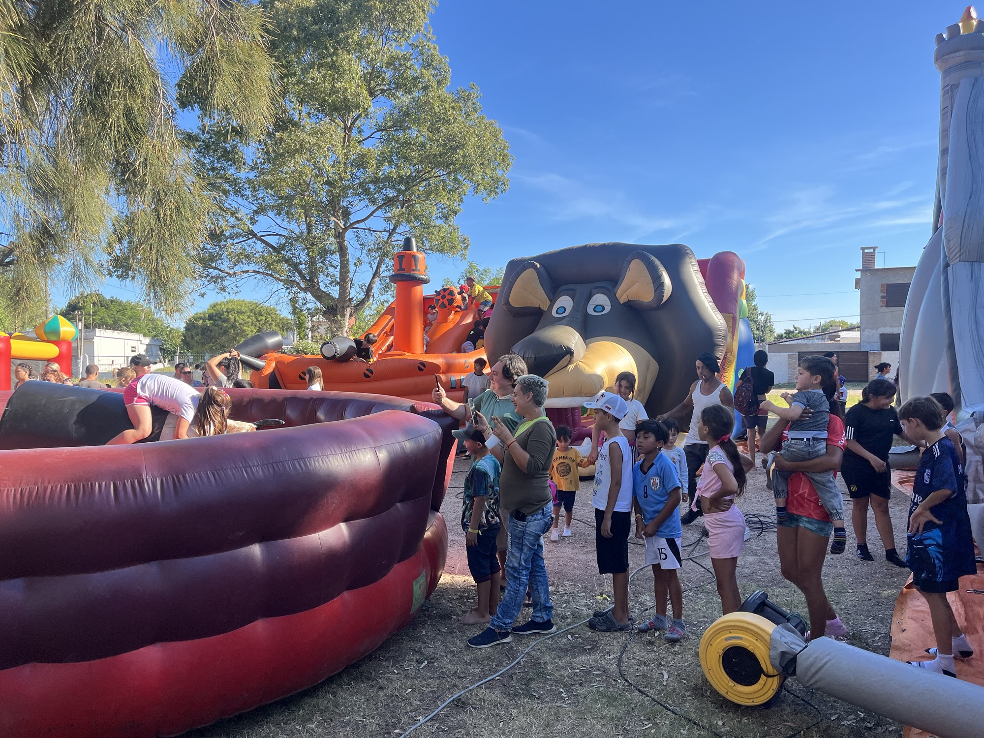 Rebeldia Organizada realizó su festejo de Reyes este domingo en Delta del Tigre