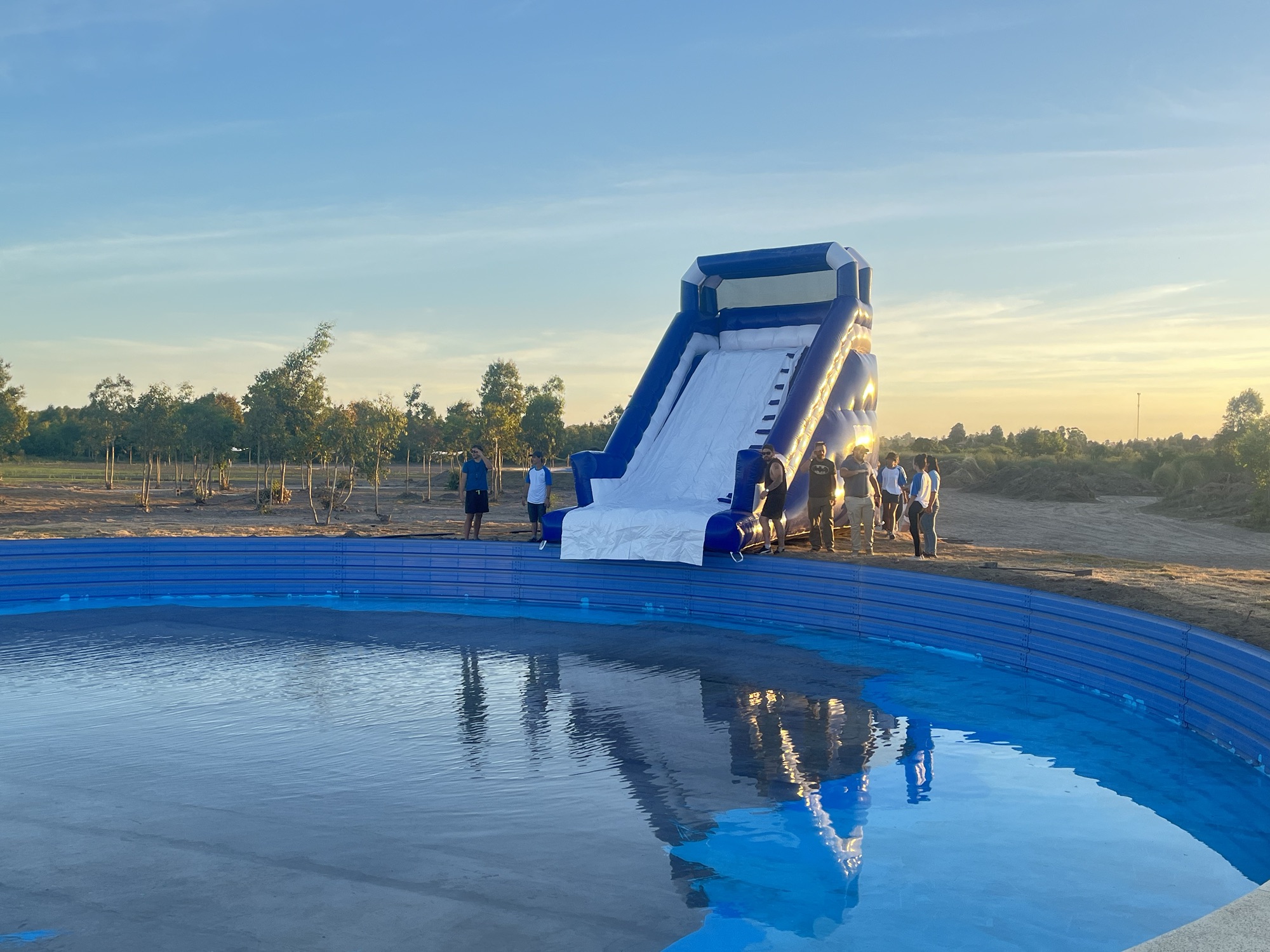 Por motivos técnicos se postergó 24 horas la apertura del Parque Acuático de Ciudad del Plata